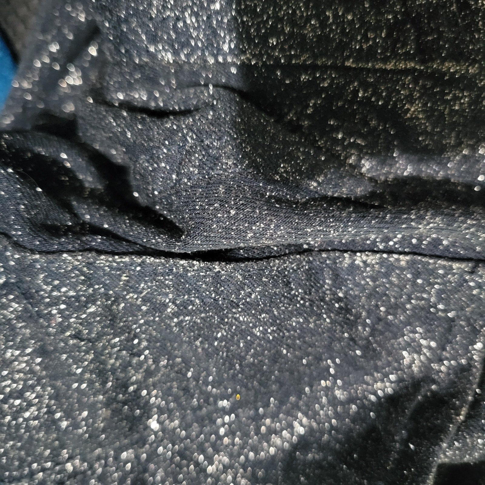 Mother The Looker Jeans Blue Denim Shimmer Glimmer Skinny Low Rise Stretch Sparkle 26