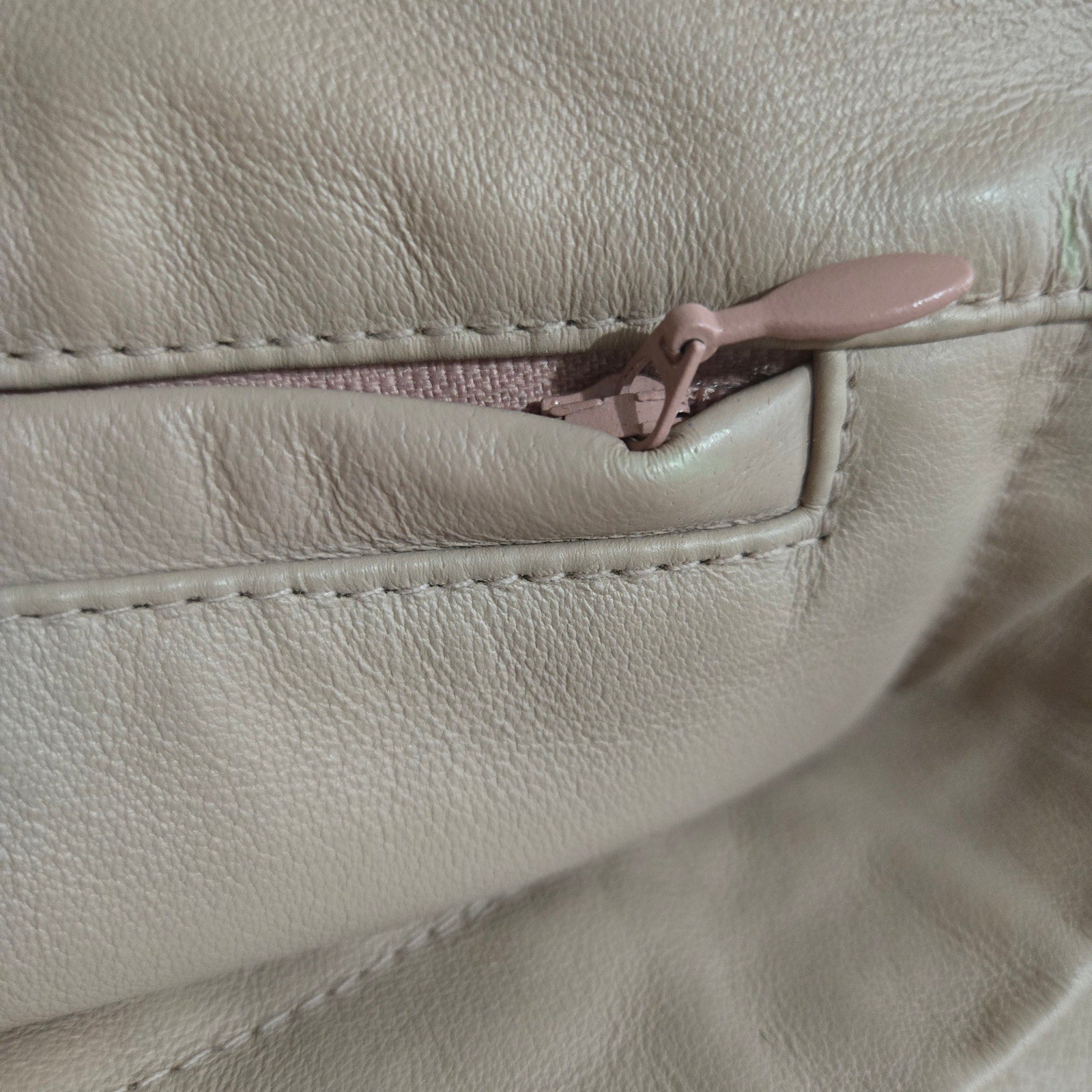 Vintage Wilsons Maxima Leather Pants Pink Blush Straight High Waist Deadstock 28 6