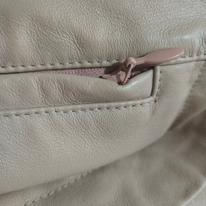Vintage Wilsons Maxima Leather Pants Pink Blush Straight High Waist Deadstock 28 6