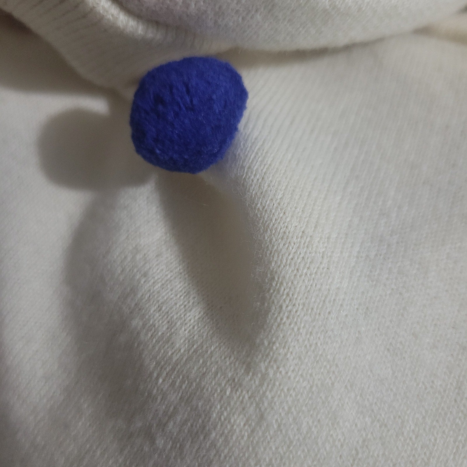 Kate Spade Pom Pom Sweater White Rainbow Colorful Short Sleeve Pullover Embellished Small