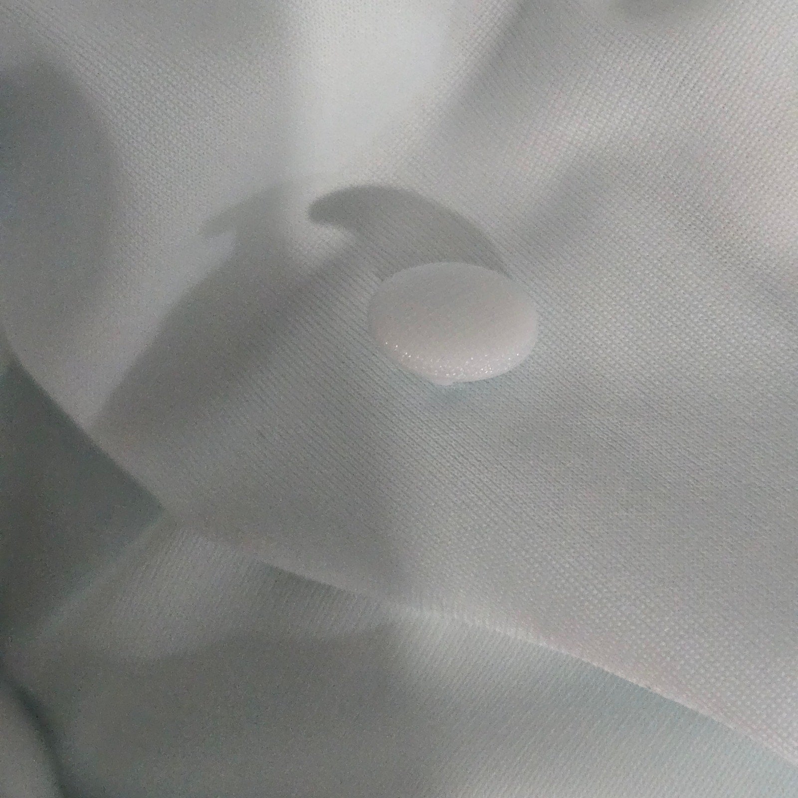 Vintage Shadowline Peignoir Set Blue Baby Powder Chiffon Sheer Nylon Negligee Gown Robe XL