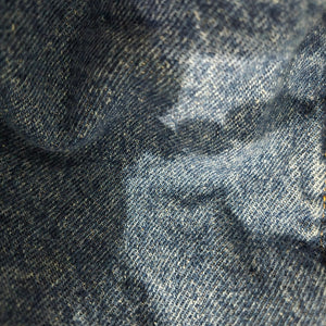 Vintage Gitano Zipper Jeans High Waist Mom Baggy Relaxed Tapered 90s Medium Wash Cotton Denim Rigid 27