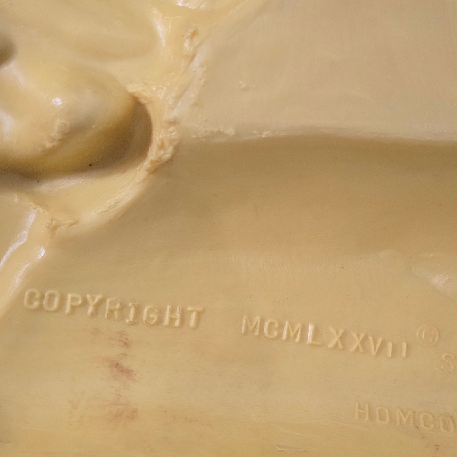 Vintage Raccoon Wall Art Hanging 70s Trash Panda Woodland Whimsical Nostalgia HOMCO Syroco 70s