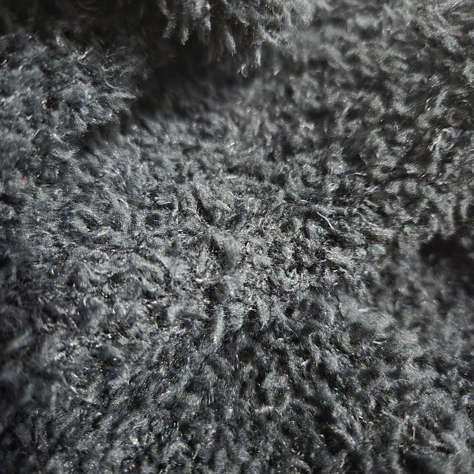 Skims Knit Joggers Black Cozy Pants Furry Fuzzy Plush Boucle Stretch Loungewear Small Medium