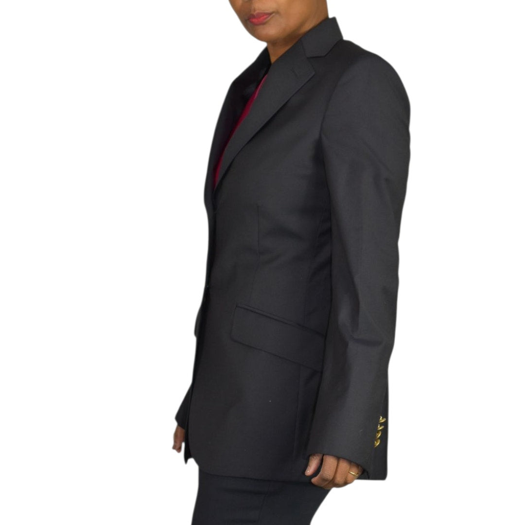 Brooks Brothers Loro Piana Wool Blazer Blue Navy Zelander Dream Wool Italy Gold Buttons 8