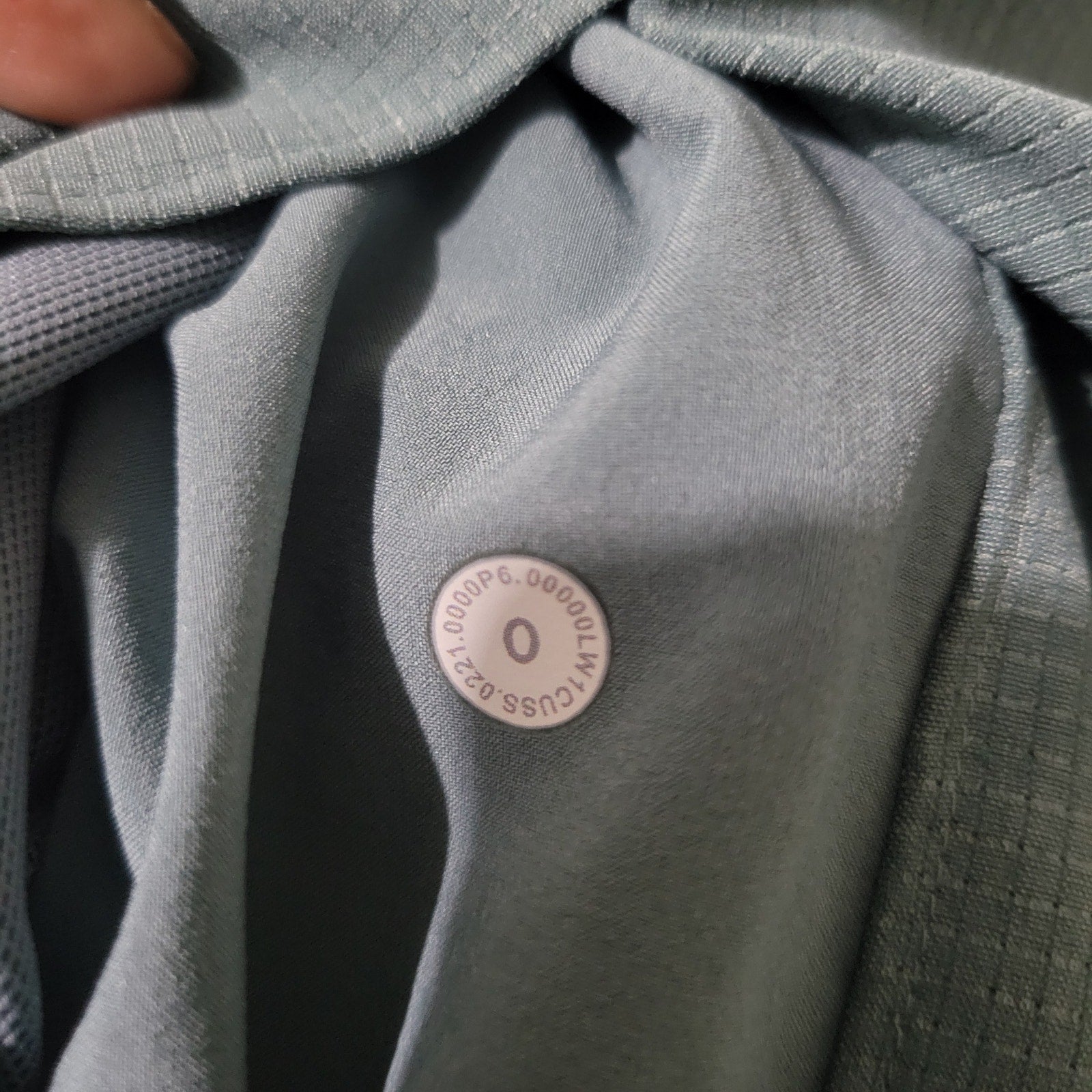 Lululemon Ventlight Zippered Jumpsuit Green Tidewater Teal Stretch Ankle Long Sleeve 0