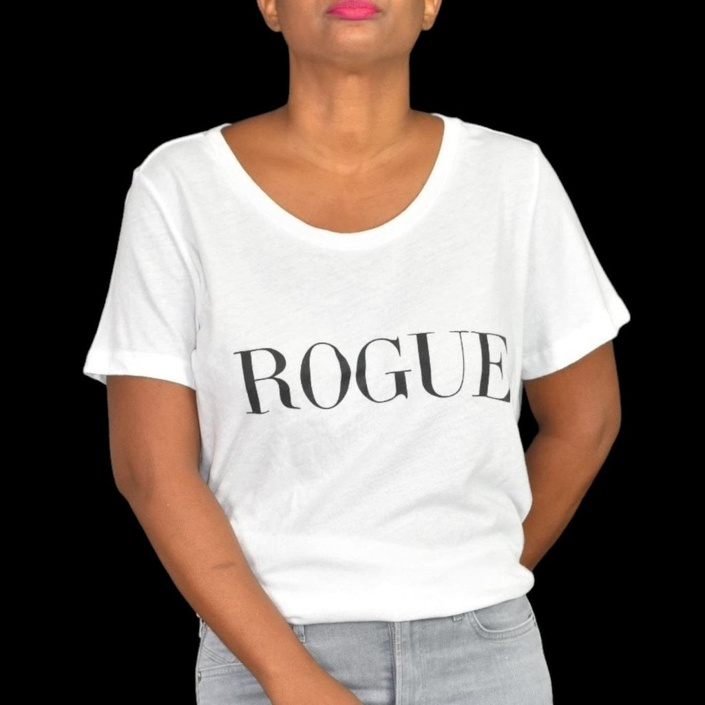 Sub Urban Riot Rogue Tee White Poly Cotton Loose T Shirt Crew Short Sleeve Plus Size 3X