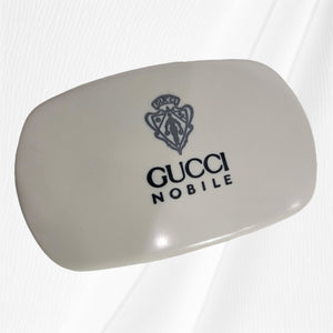 Gucci Nobile Eau de Toilette Cologne Perfume Soap Case Vintage Mens 90s Retro Mini Travel Toiletry