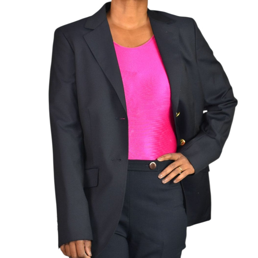 Brooks Brothers Loro Piana Wool Blazer Blue Navy Zelander Dream Wool Italy Gold Buttons 8