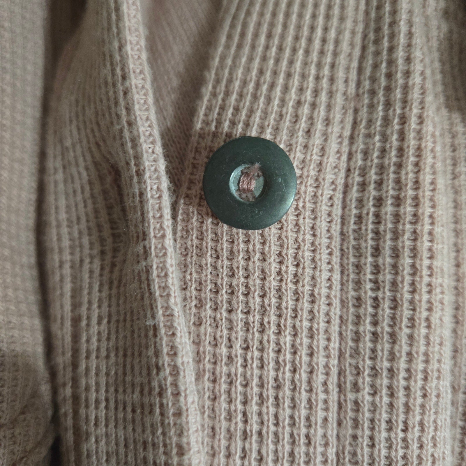 Vintage Milano Design Group Stirrup Pant Set Dusty Pink Blush Mauve 90s Waffle Knit Shirt Shacket CoOrd Small