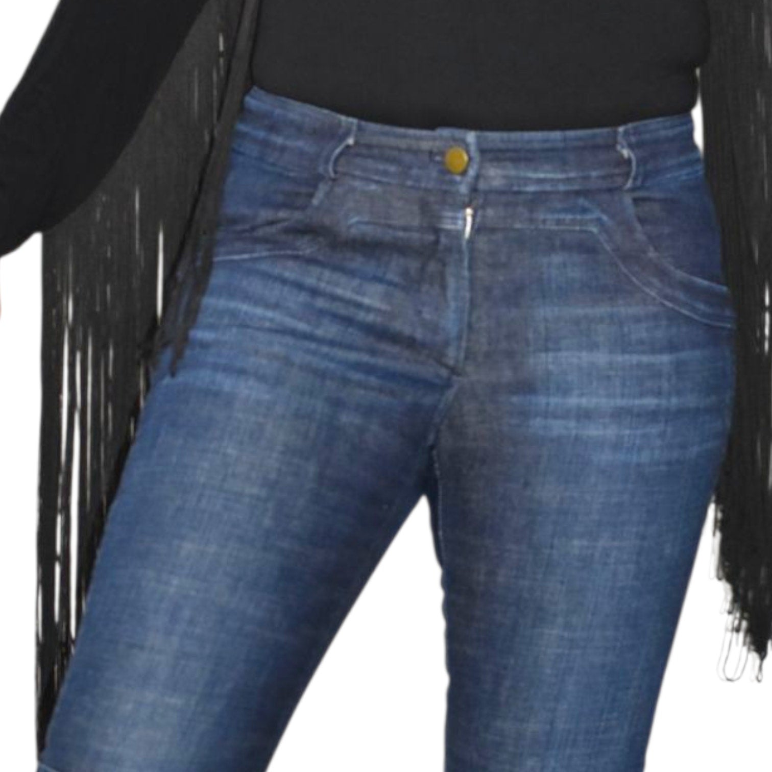 Emerson Fry Mick Jeans Blue Slim Moto Ankle Zip Low Rise Denim Straight Low Rise Dark Wash 2
