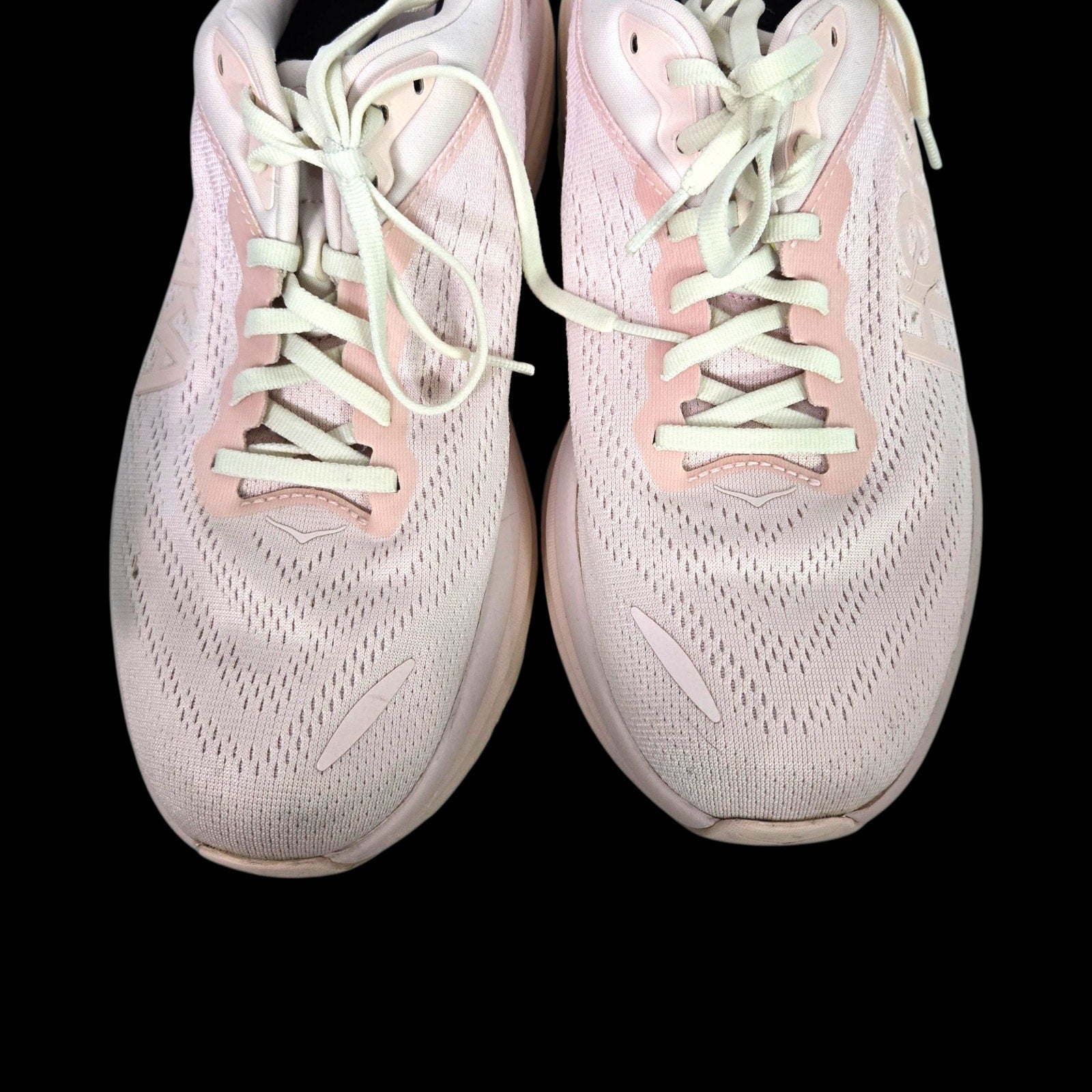 Hoka Bondi 8 Pink Road Running Sneaker Shoes Rocker Fitness Run Comfort Low Top 10
