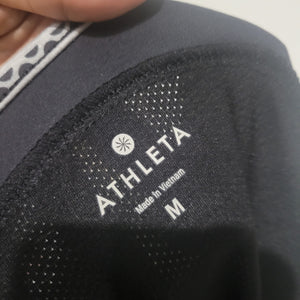 Athleta Fuse Dress Black Jersey Tank Mini Adjustable Active Sporty Size Small
