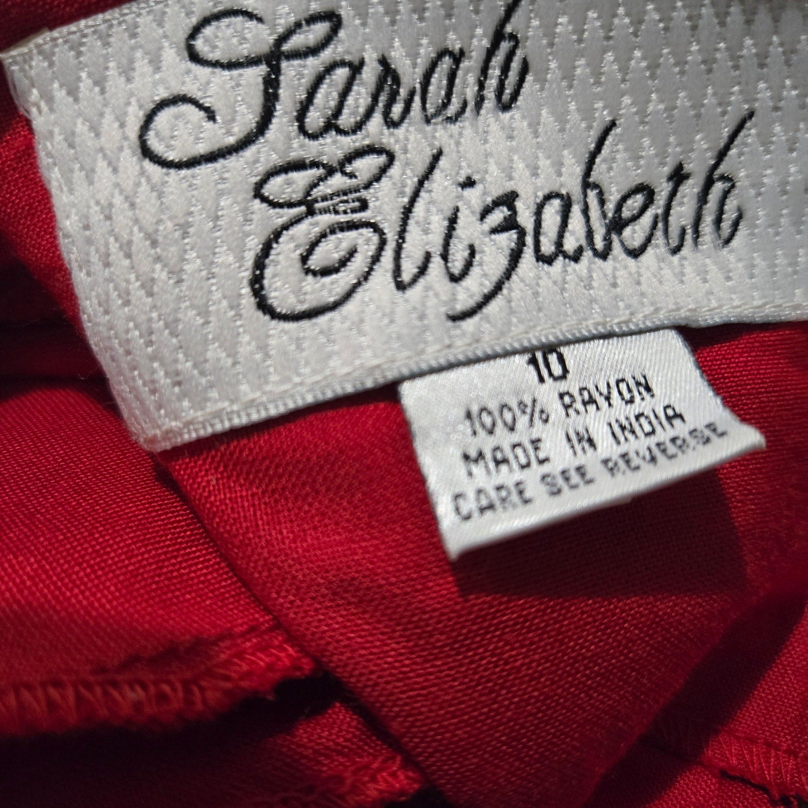 Vintage Sarah Elizabeth Sailor Collar Maxi Dress Red White Nautical Rayon Column Pleated Retro Flapper Medium