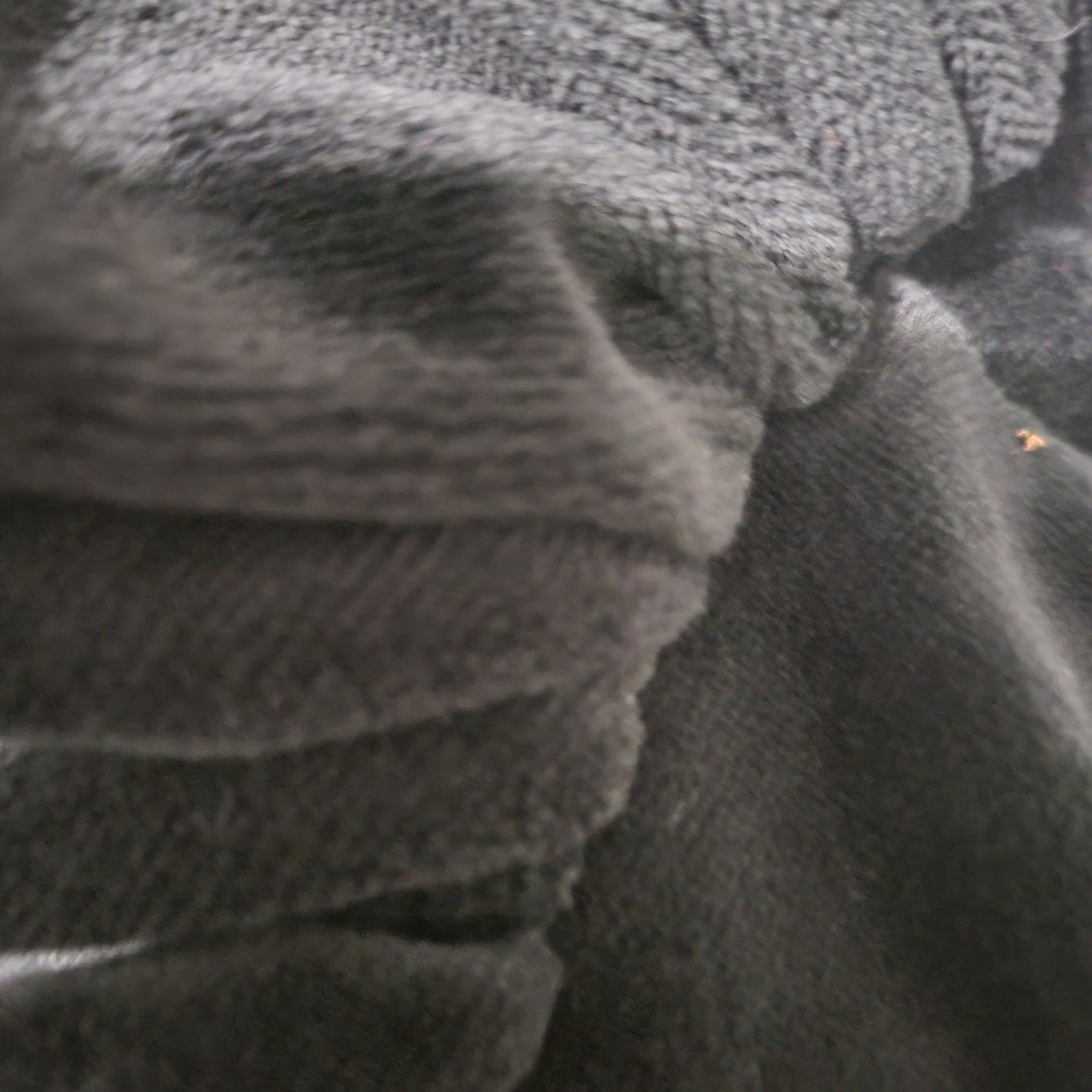 La Femme En Noir Sleepy Hollow Gothic Tales Dress Black Wiggle Velour Bodycon Puff Sleeve Size XS