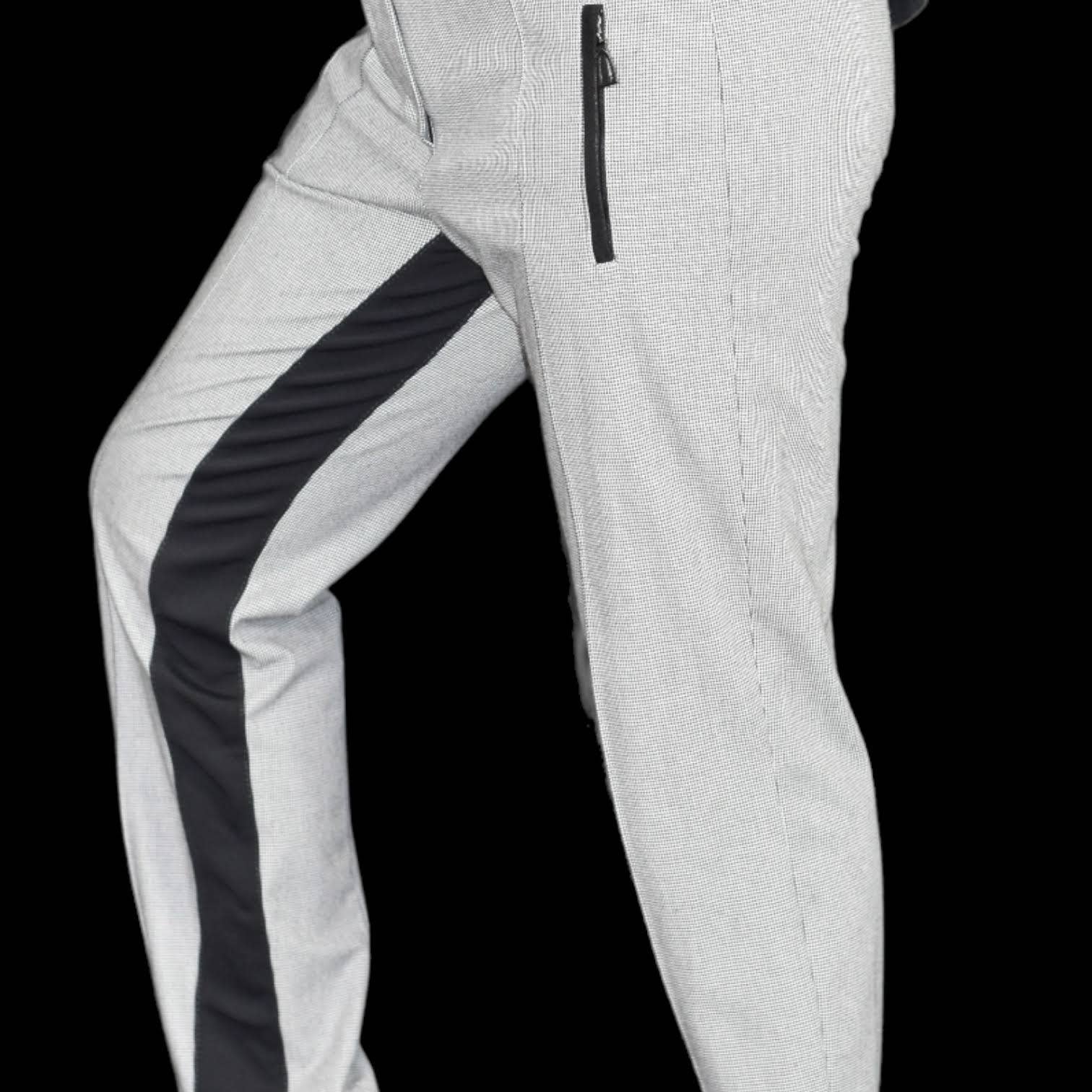Raffaello Rossi Alena Pants Black White Houndstooth Check Trousers Plaid Zip Pockets Dress Size 38 8