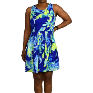 Lilly Pulitzer Kassia Dress Twilight Blue Next to Nothing Fit and Flare Size 4
