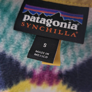Patagonia Pullover Synchilla Snap T Blue Timber Twist Fleece Pullover Style 25455 Size Small