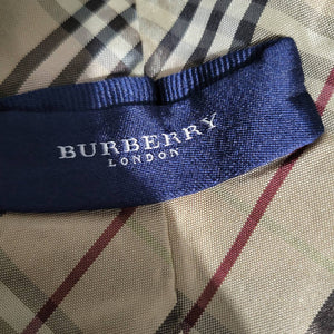 Burberry Silk Neck Tie Tan Nova Check Designer Plaid Black Classic Work Dress Mens Necktie
