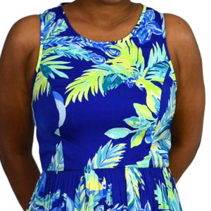 Lilly Pulitzer Kassia Dress Twilight Blue Next to Nothing Fit and Flare Size 4