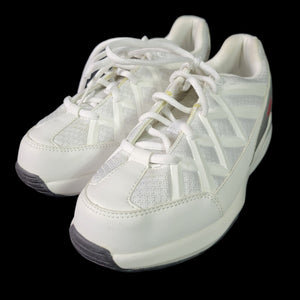 MBT Sport Rocker Sneakers Walking Shoe White Fitness Curved Sole Comfort Size 6.5
