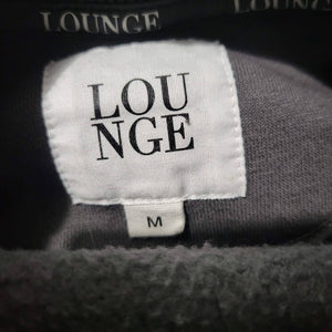 Lounge Branded Shorts Set Grey Crewneck Sweatshirt Sweats Matching Loungewear Size Medium