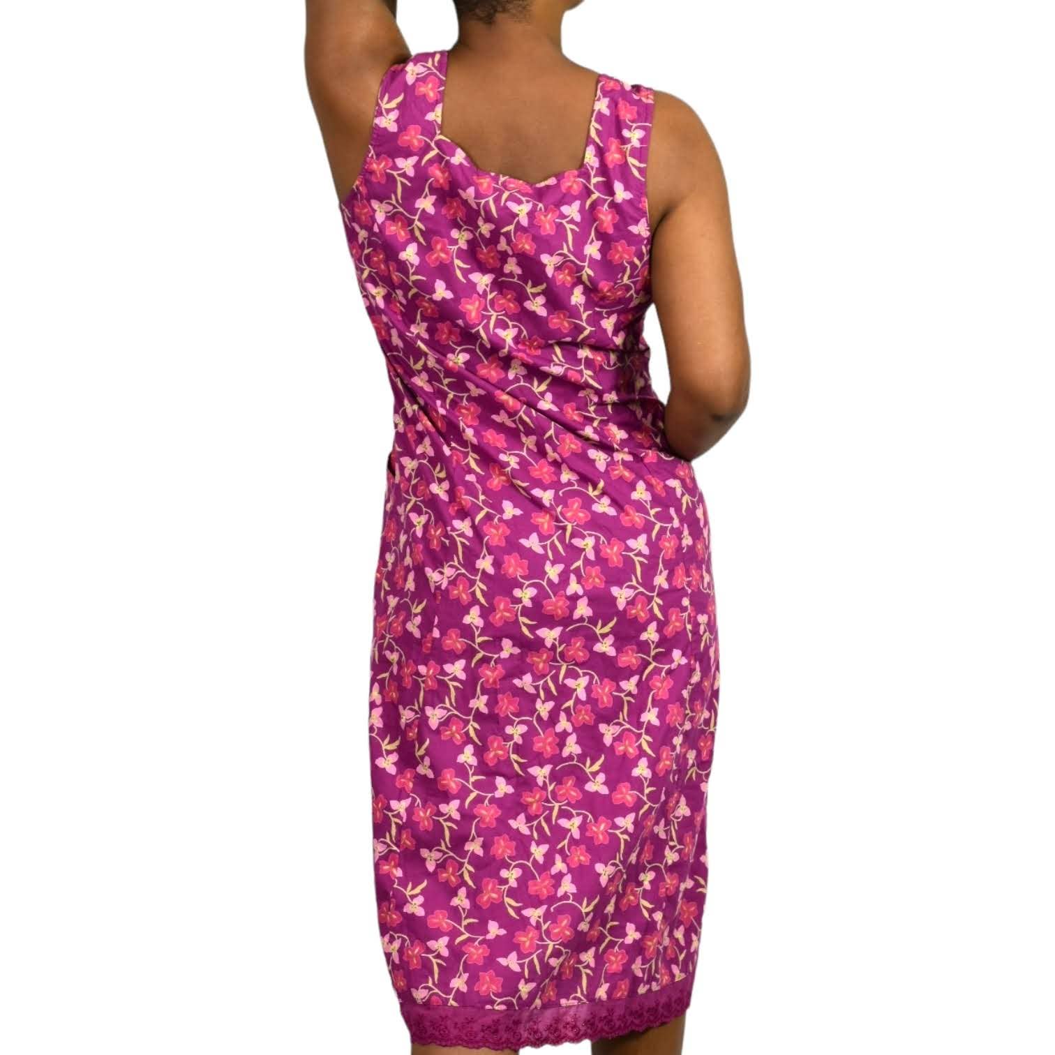 April Cornell Patio Dress Vintage Pink Floral Button Front Sundress Si The Thriftanista Closet April Cornell Patio Dress Vintage Pink Floral Button Front Sundress Si The Thriftanista Closet