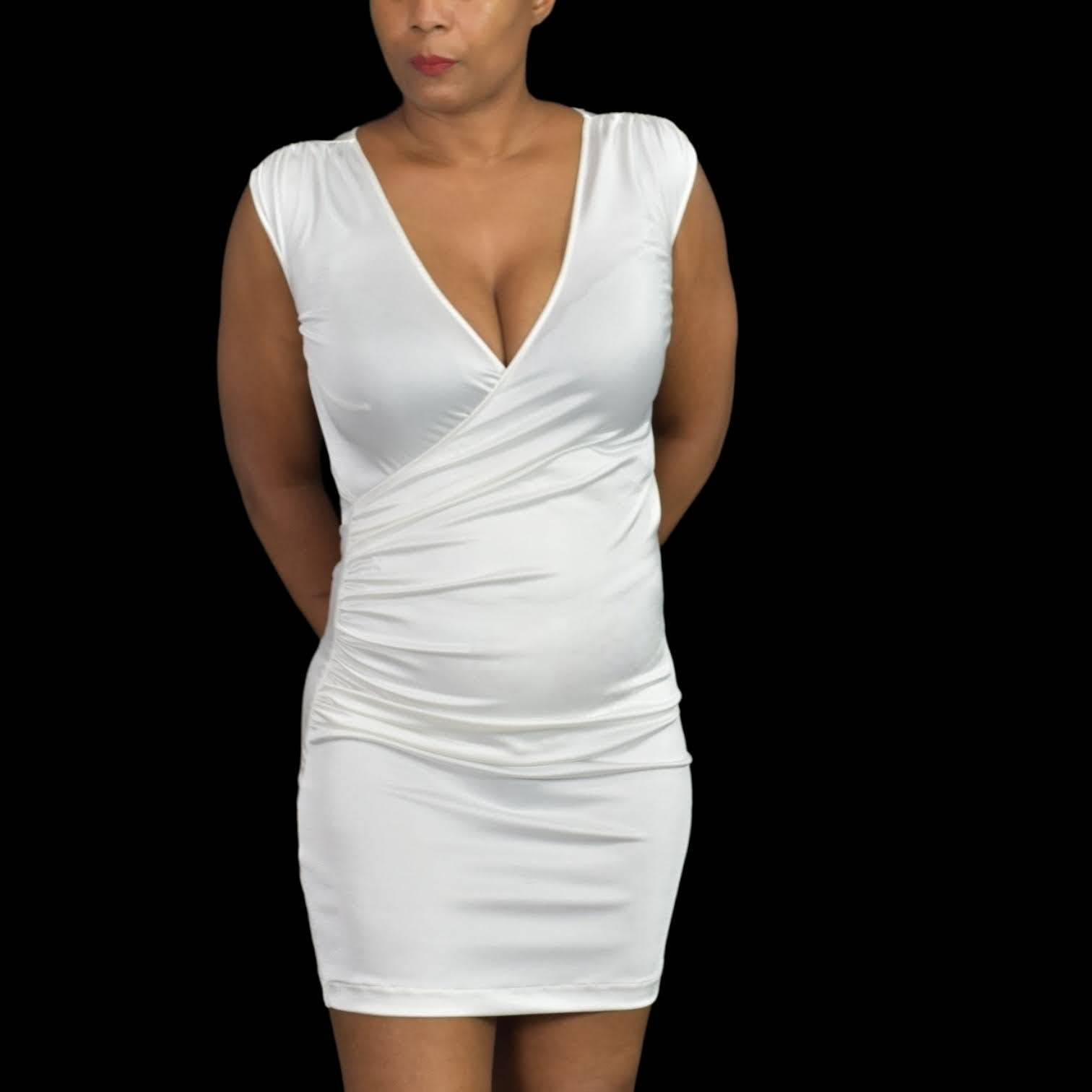 halston heritage mini dresses Halston Heritage Women's One Shoulder Mini Party Dress, Size 4