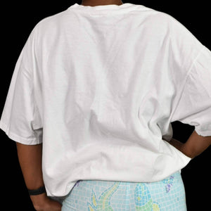 Tweety Bird Tee Vintage Warner Bros T Shirt Graphic White Cotton Crew Neck Size  XXL