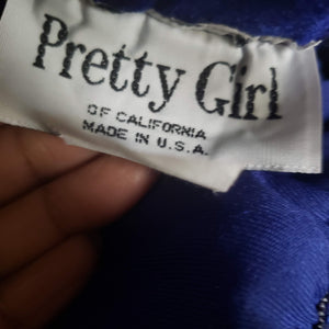 Vintage Pretty Girl of California Velvet Pants Size Medium