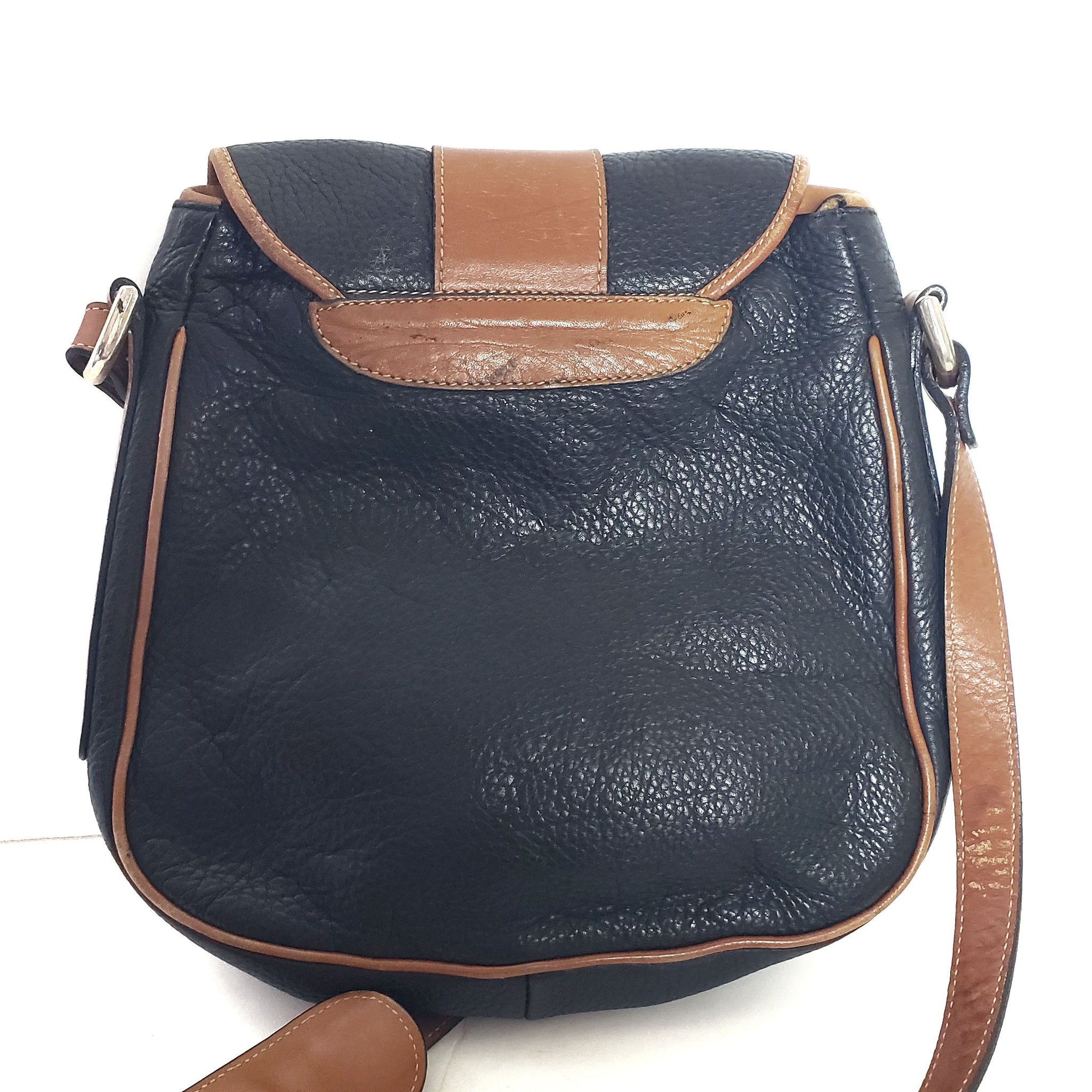 Vintage First Class Leather Crossbody Bag
