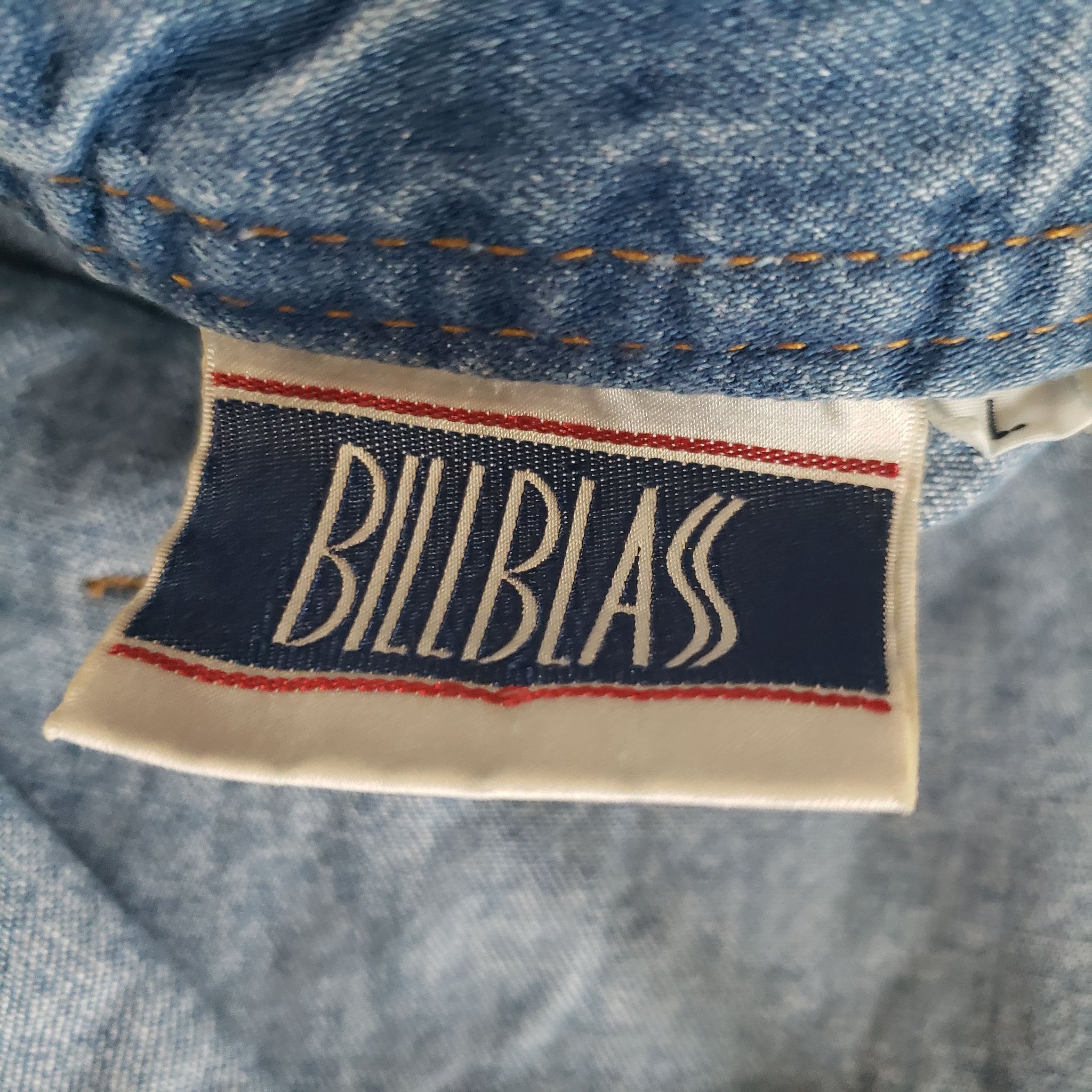 Vintage Bill Blass Denim Overalls Size Large