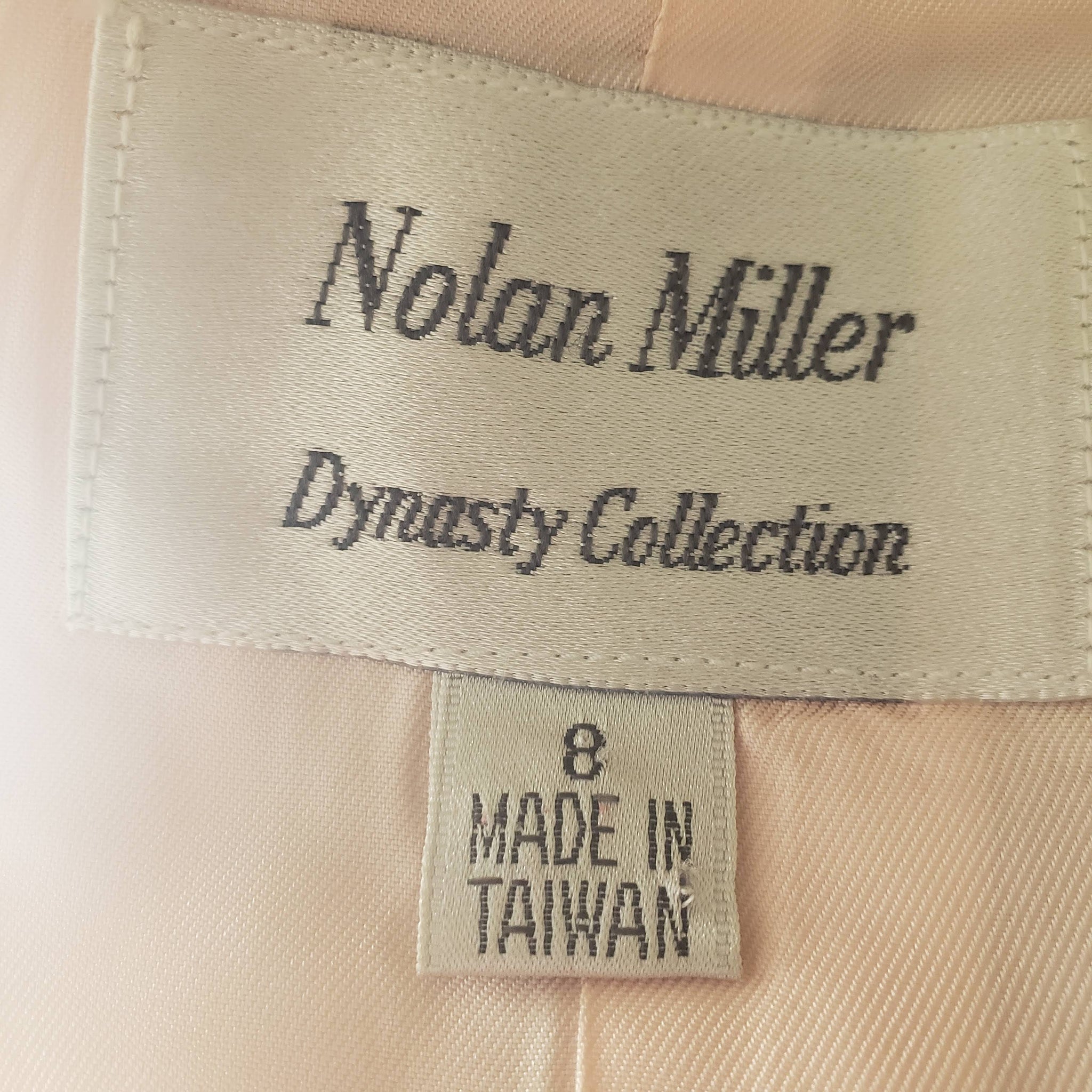 Vintage Nolan Miller Dynasty Collection Suit Size Small