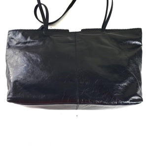 Latico Carmen Black Leather Tote