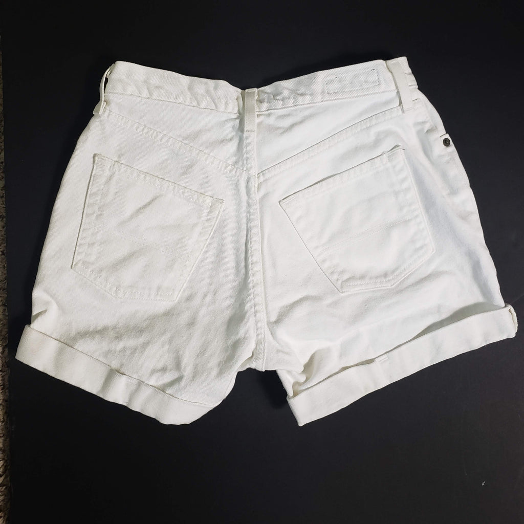 Vintage Express Button Fly Jean Shorts Size 6