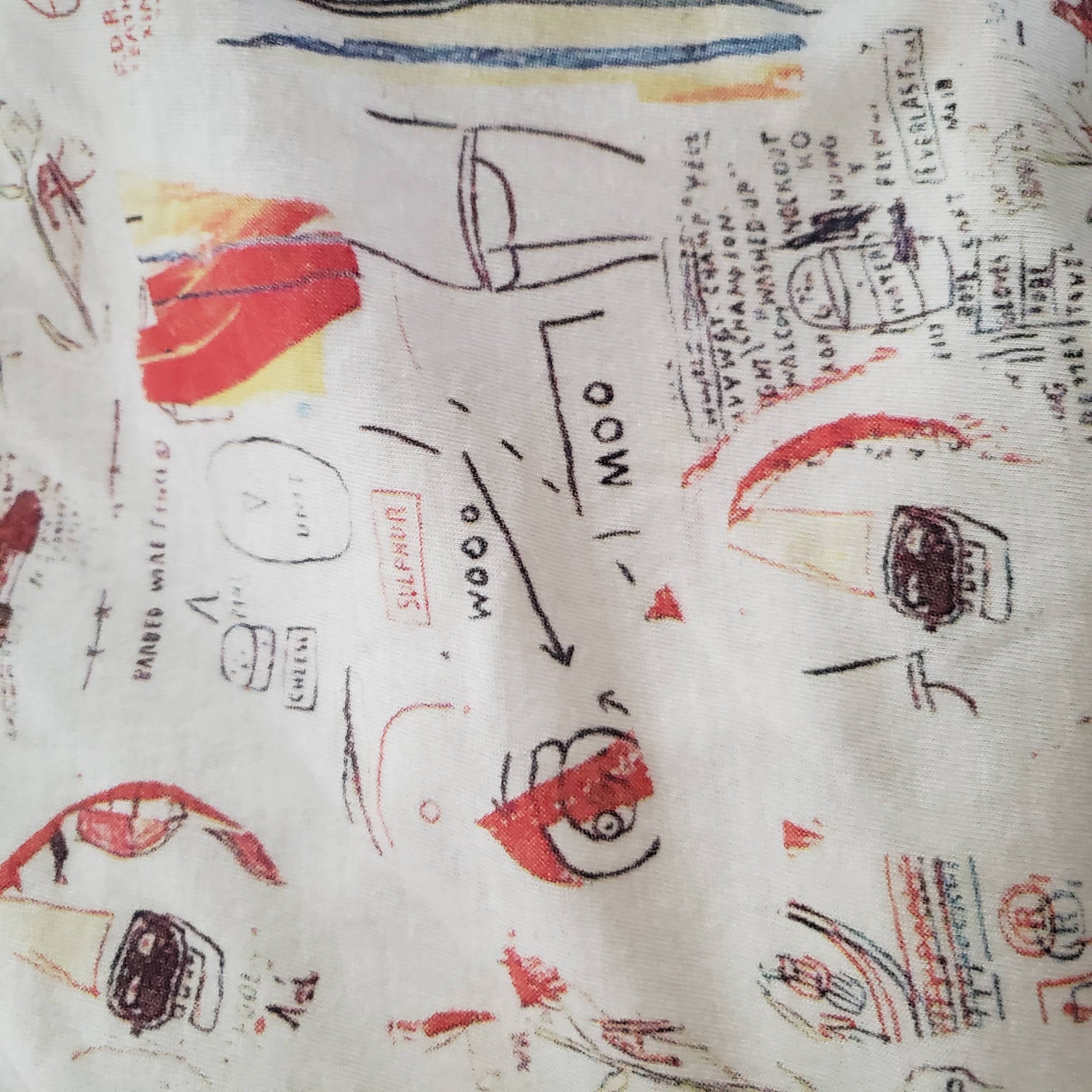 Uniqlo x Basquiat Front Tie Tee Size XS