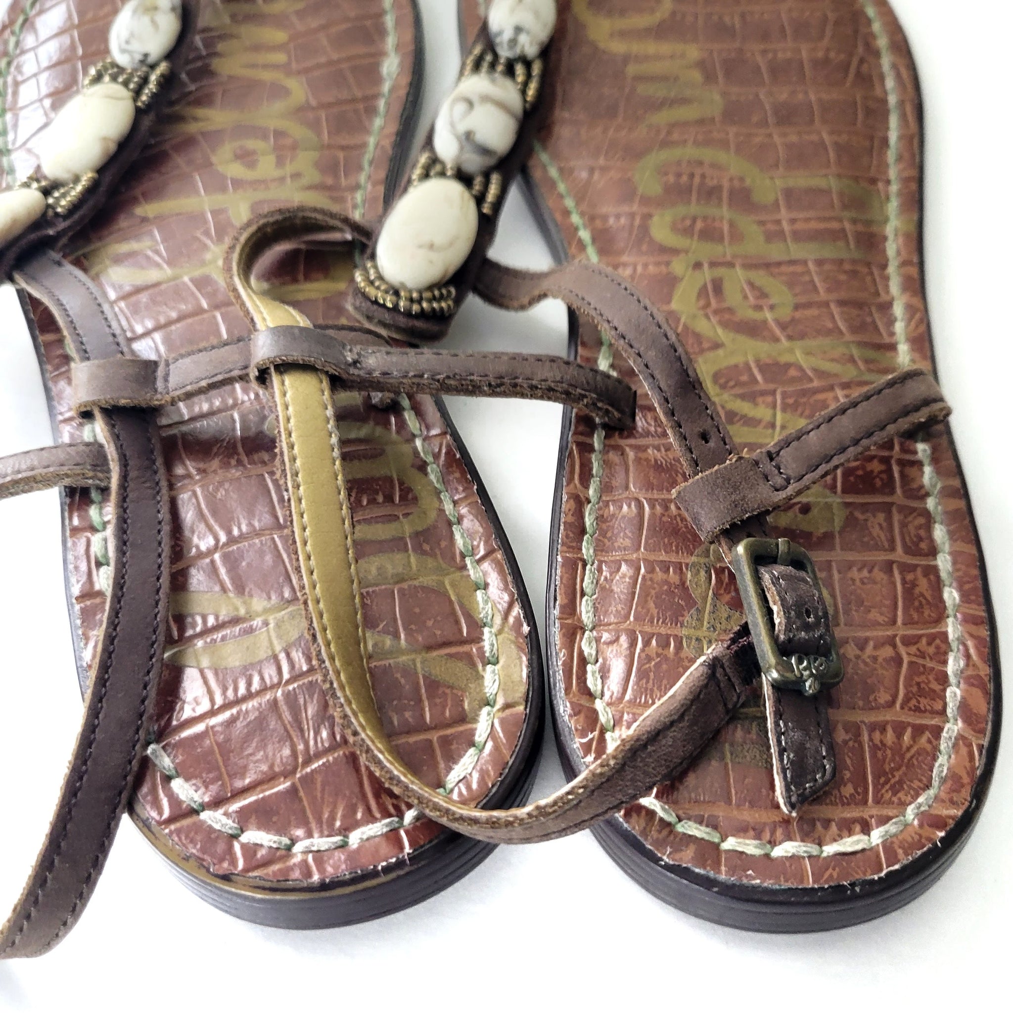 Sam Edelman Kiley Embellished Sandals Size 8.5