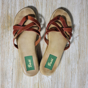 Vintage Bass Sunjun Sandals Size 8 Narrow