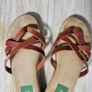 Vintage Bass Sunjun Sandals Size 8 Narrow