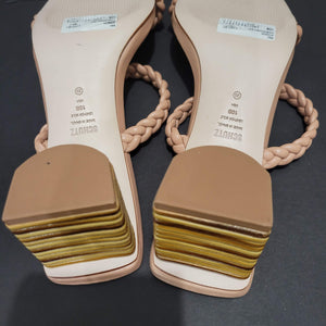 Schutz Mali Sandals Braided Straps Size 10