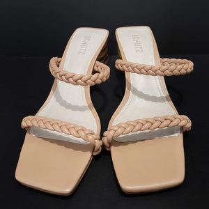 Schutz Mali Sandals Braided Straps Size 10