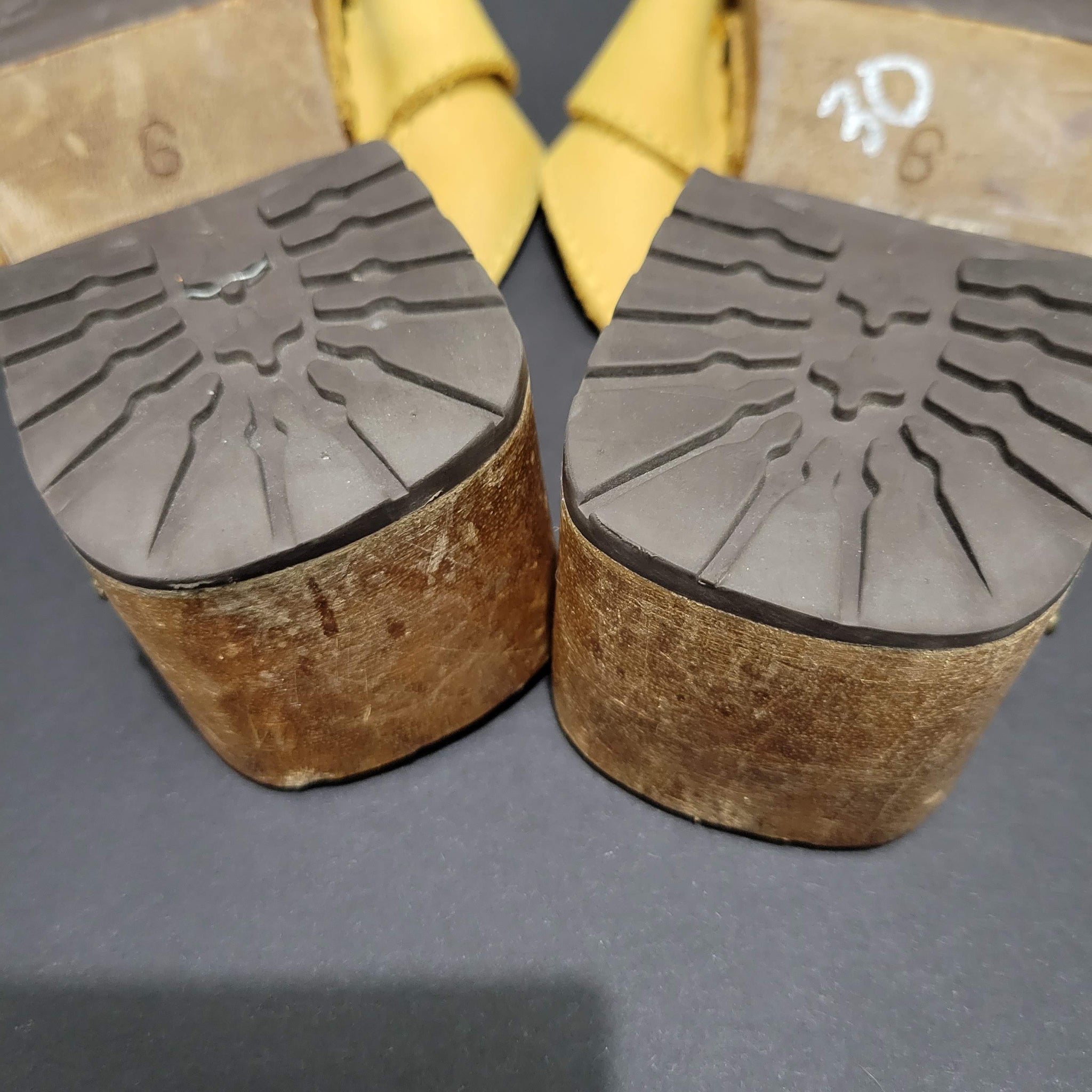 Candies Platform Sandals Clogs Size 6