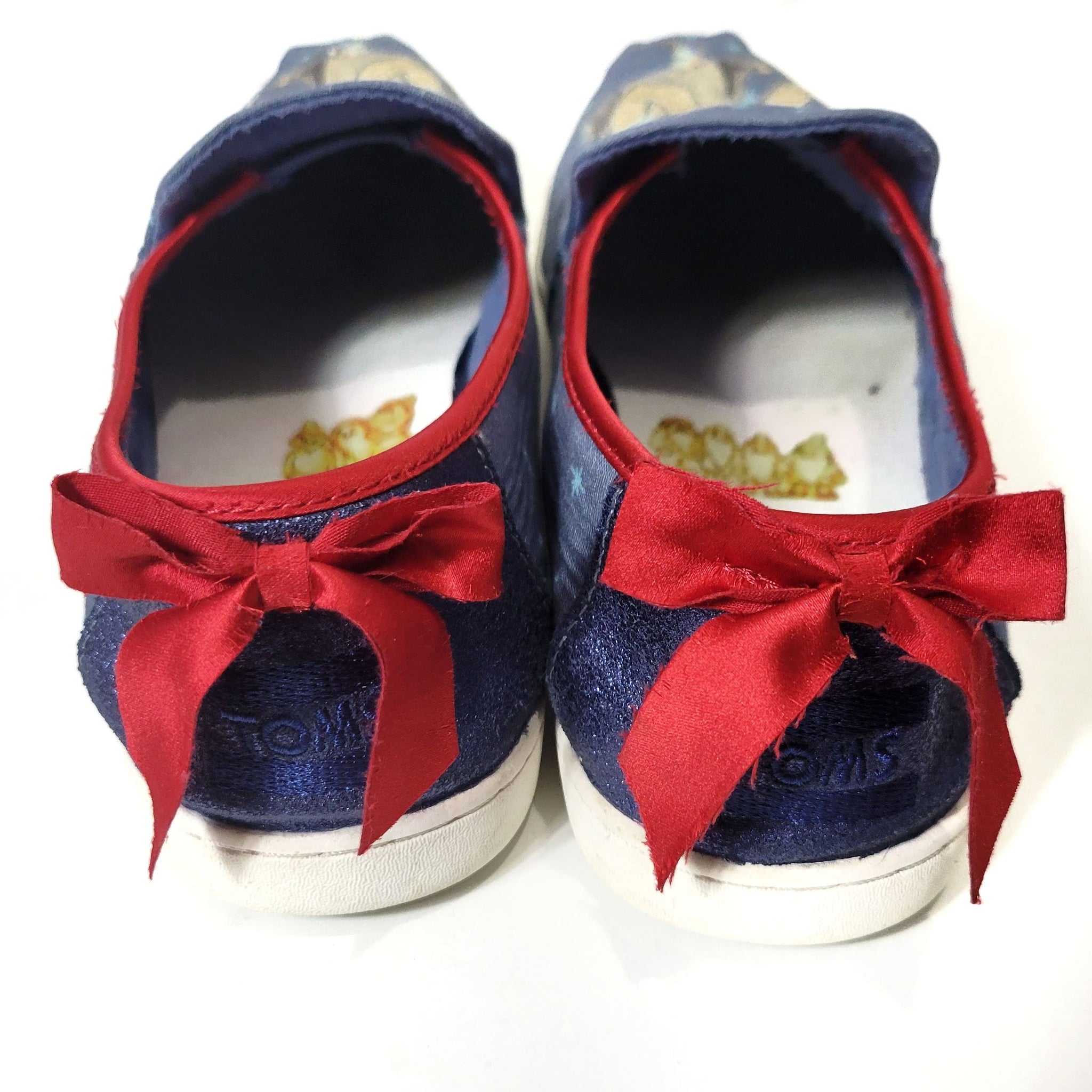 Toms x Disney Snow White Alpargata Slip On Shoes Size 7