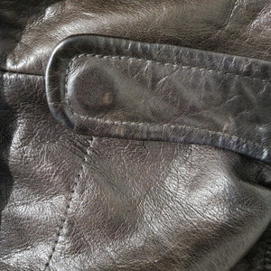 Vince CPO Leather Jacket Size XL Mens