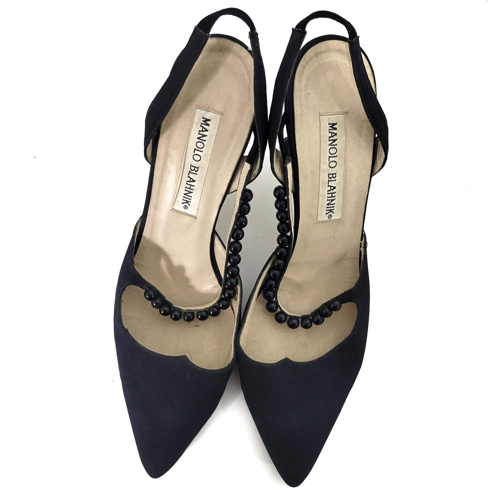 Vintage Manolo Blahnik Arianna Pumps Size 8