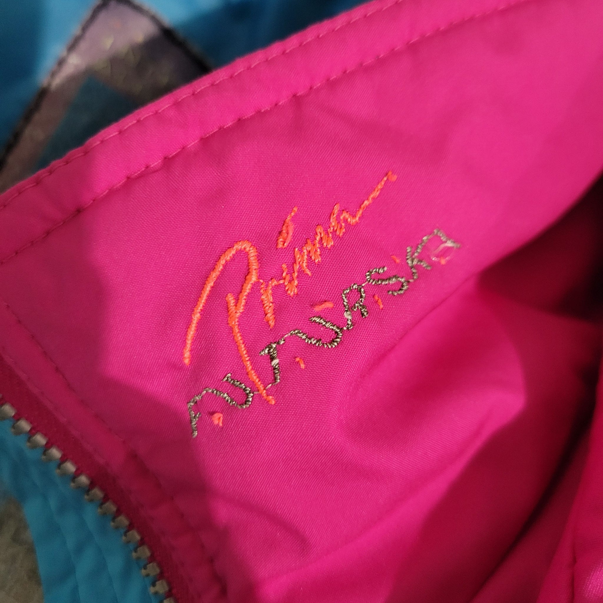 Vintage Prima Futurski Colorblock Ski Jacket Size Medium