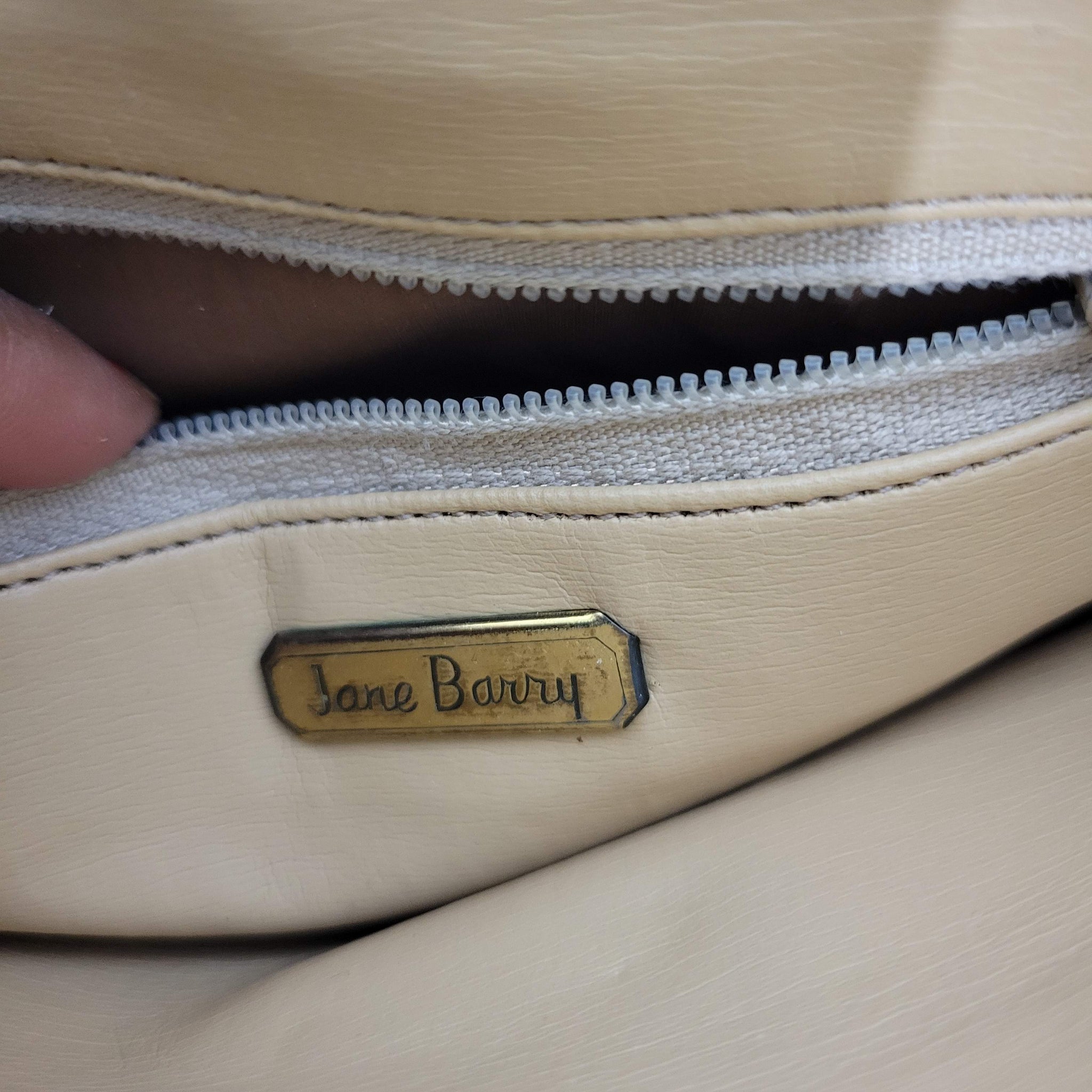 Vintage Jane Barry Leather Bag
