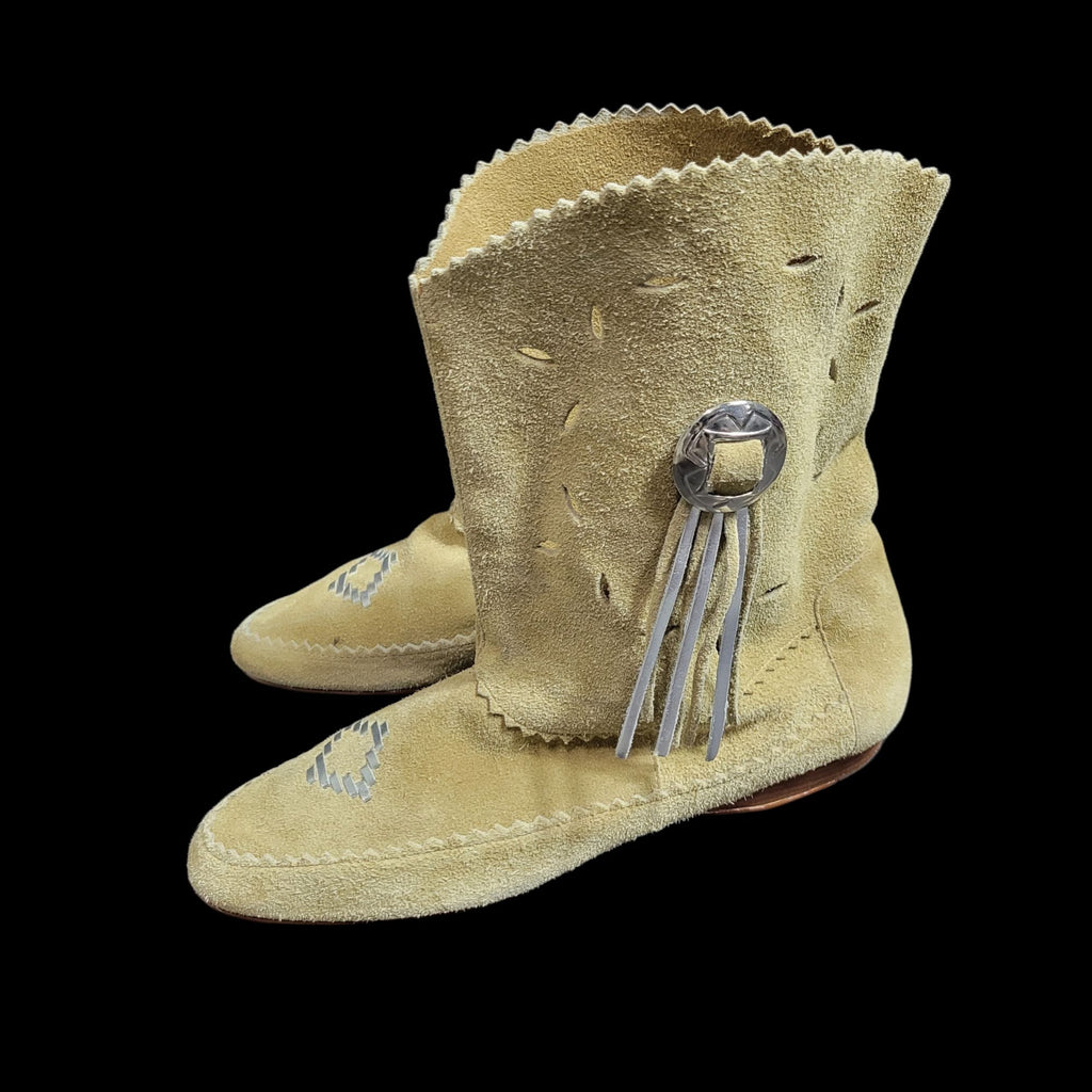 Vintage Westies TeePee Boots Size 8.5 Narrow