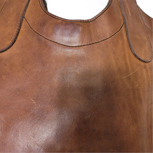 Vintage 70s Leather Shoulder Bag