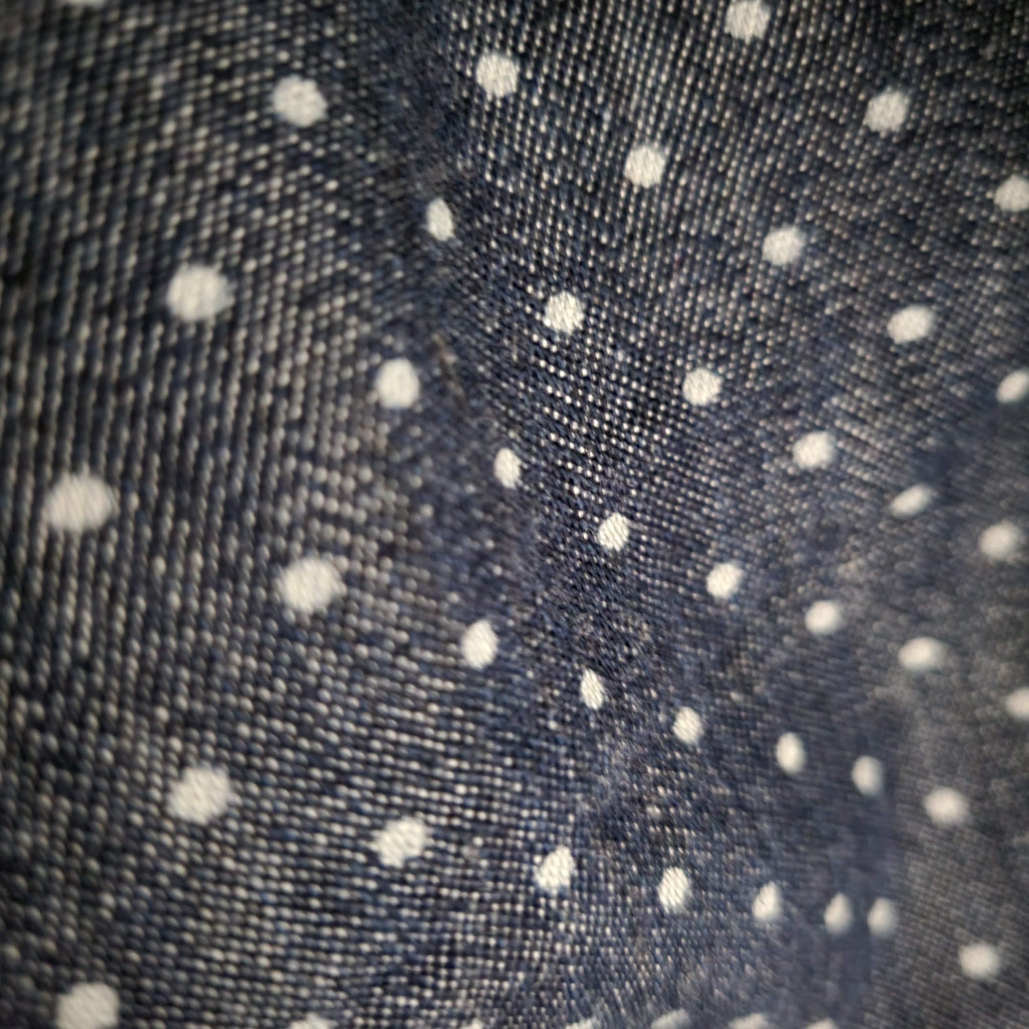 Boden Polka Dot Denim Dress Plus Size 16